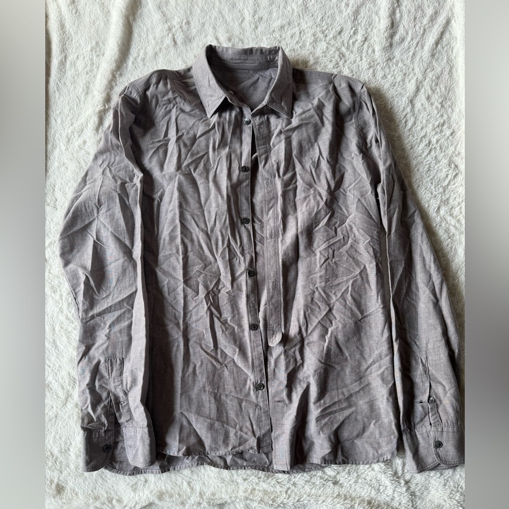 All saints men’s casual dress shirt